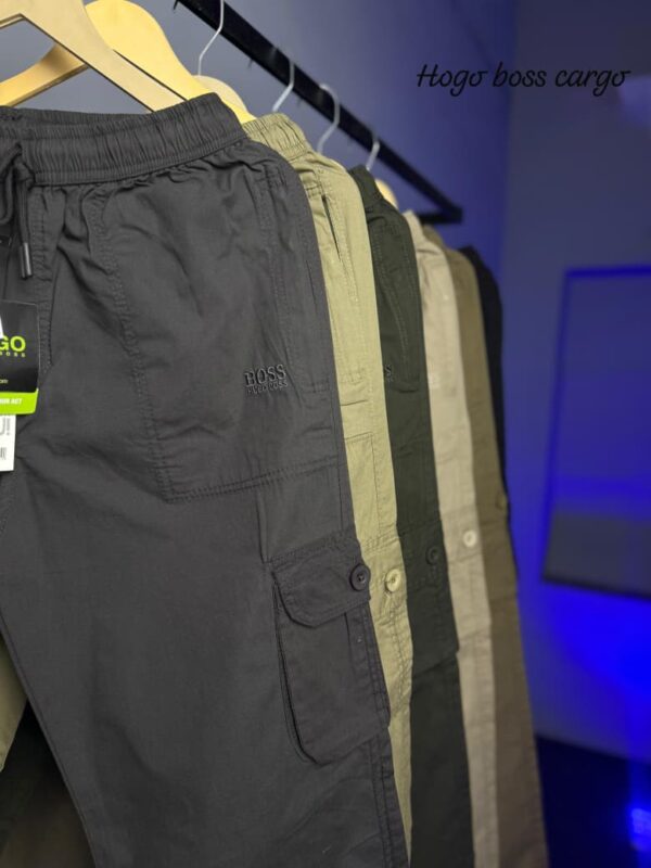 Hugo Boss Premium Cotton Canvas Trousers