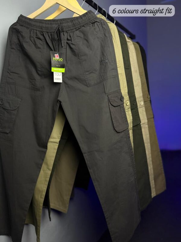 Hugo Boss Premium Cotton Canvas Trousers