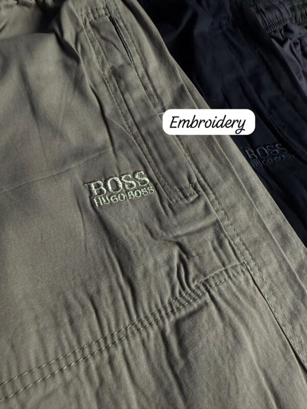 Hugo Boss Premium Cotton Canvas Trousers