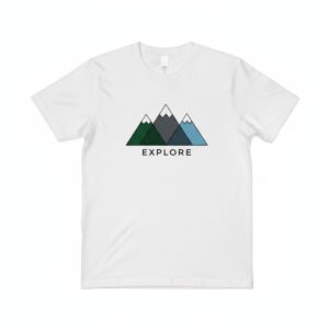 The 'Alpine Explore' Minimalist T-Shirt