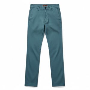 Slim-Fit Chino in Dusty Teal